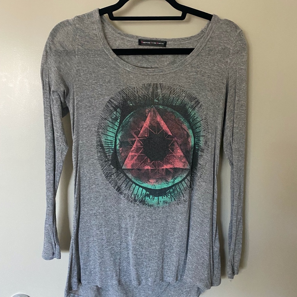 HAPPENING IN THE PRESENT WOMENS SHIRT